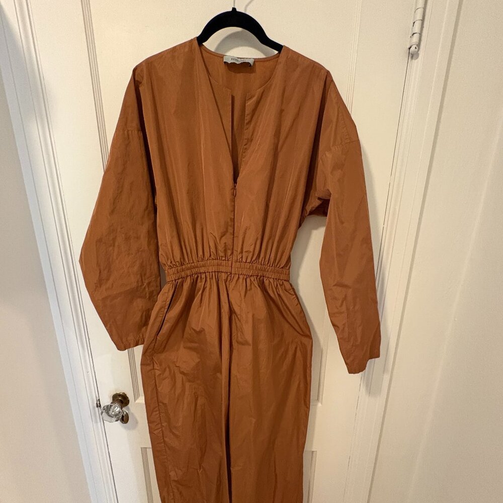 RACHEL COMEY Taffeta Jumpsuit size 4.